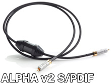 ALPHA v2  S/PDIF DIGITAL CABLE